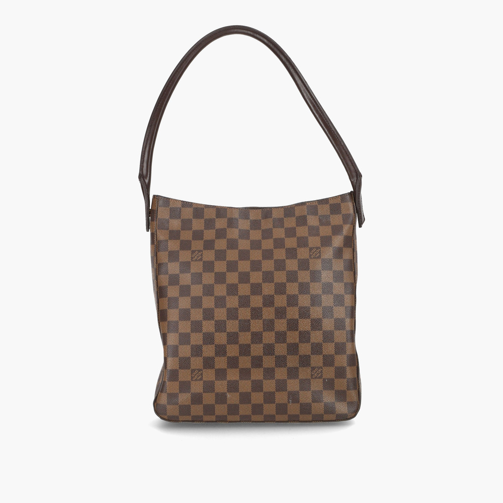 Louis Vuitton Damier Ebene Looping Gm Shoulder Bag