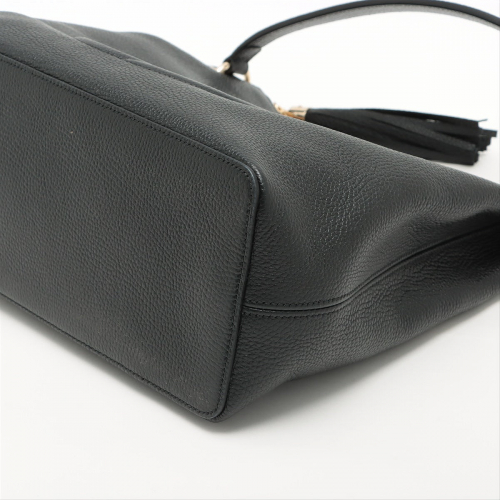 Gucci Soho Leather 2-Way Black Shoulder Bag