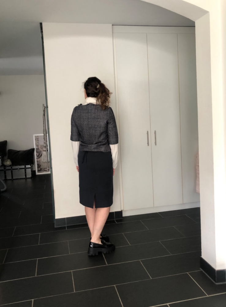 Louis Vuitton Classique laine et soie