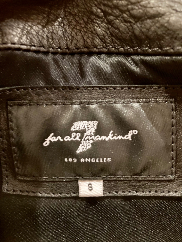 7 For All Mankind Veste de motard