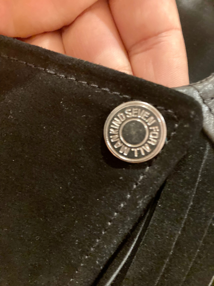 7 For All Mankind Veste de motard