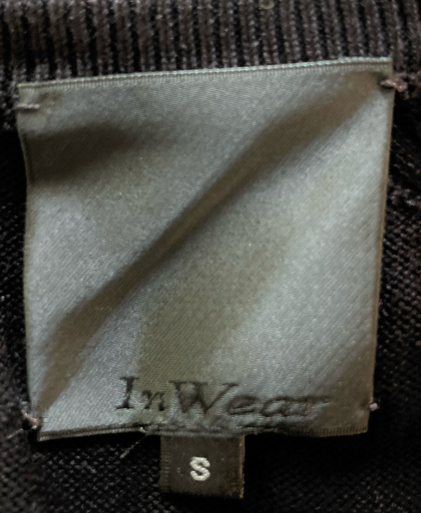 In Wear Black knitted dress