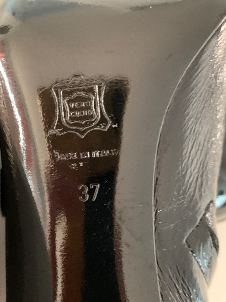 Pierre Hardy Bottines cuir verni