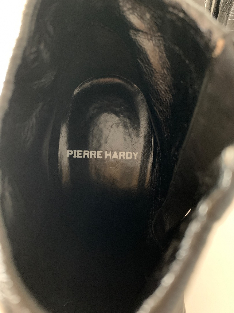 Pierre Hardy Bottines cuir verni