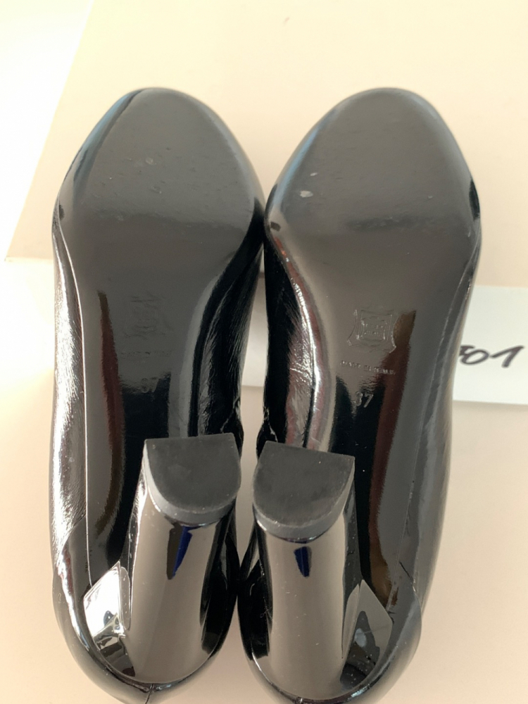 Pierre Hardy Bottines cuir verni