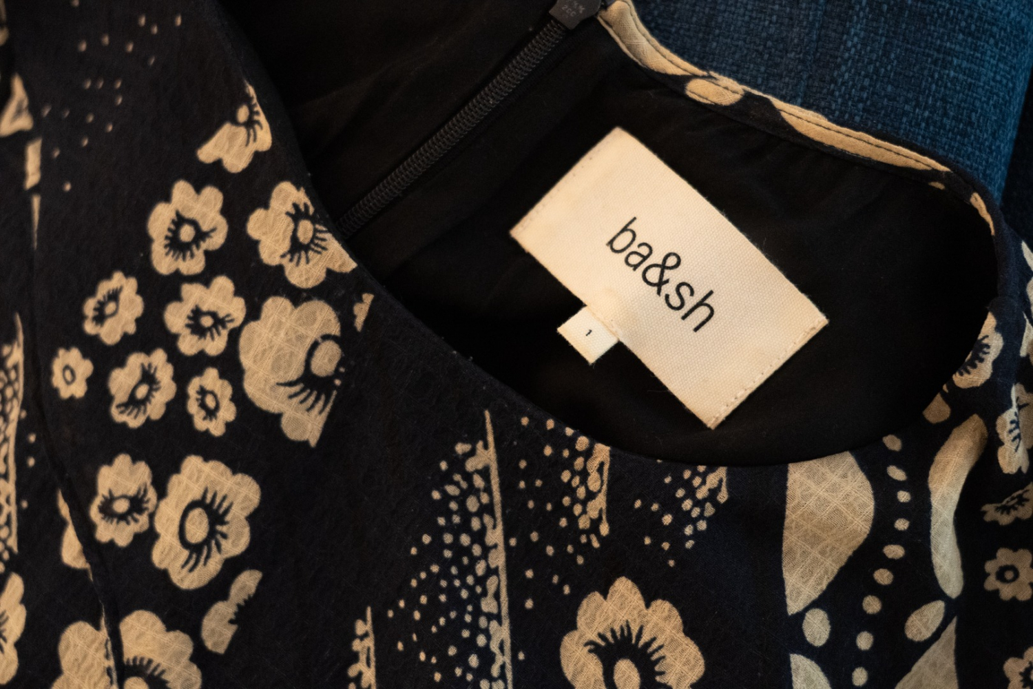 ba&sh Ophe Long-Sleeve Mini Dress