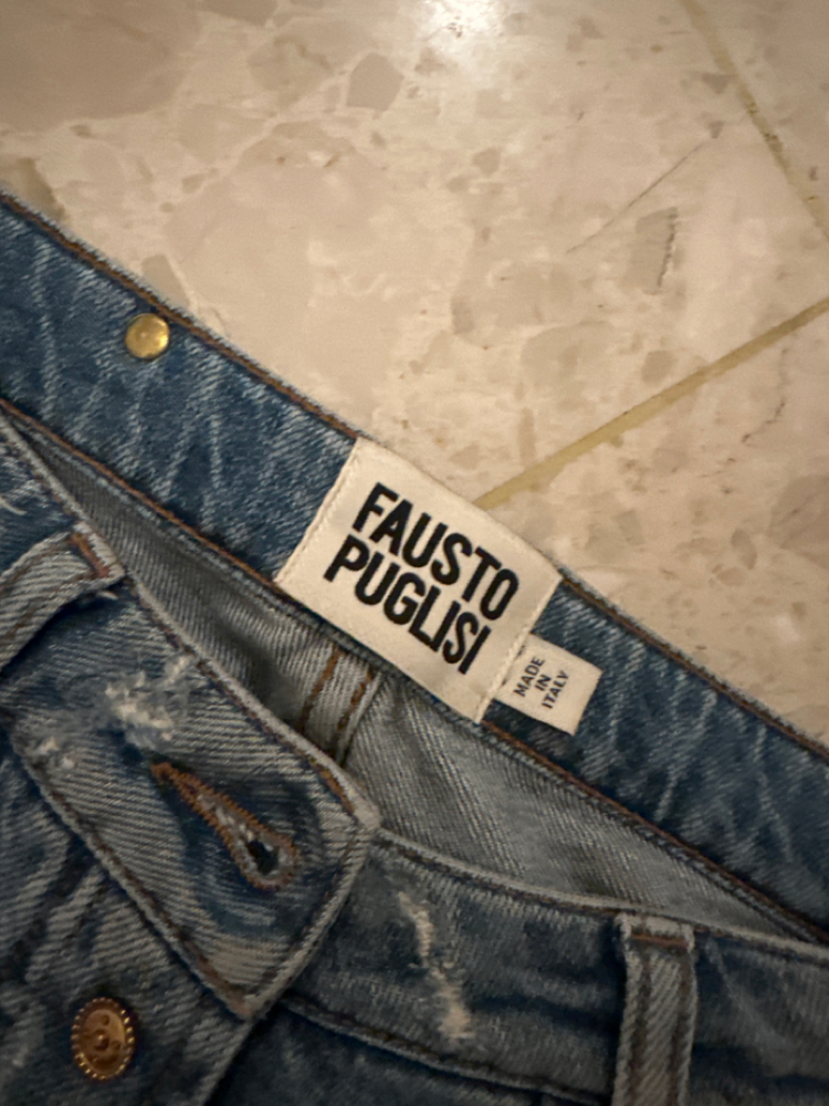 Fausto Puglisi Verzierte Jeans