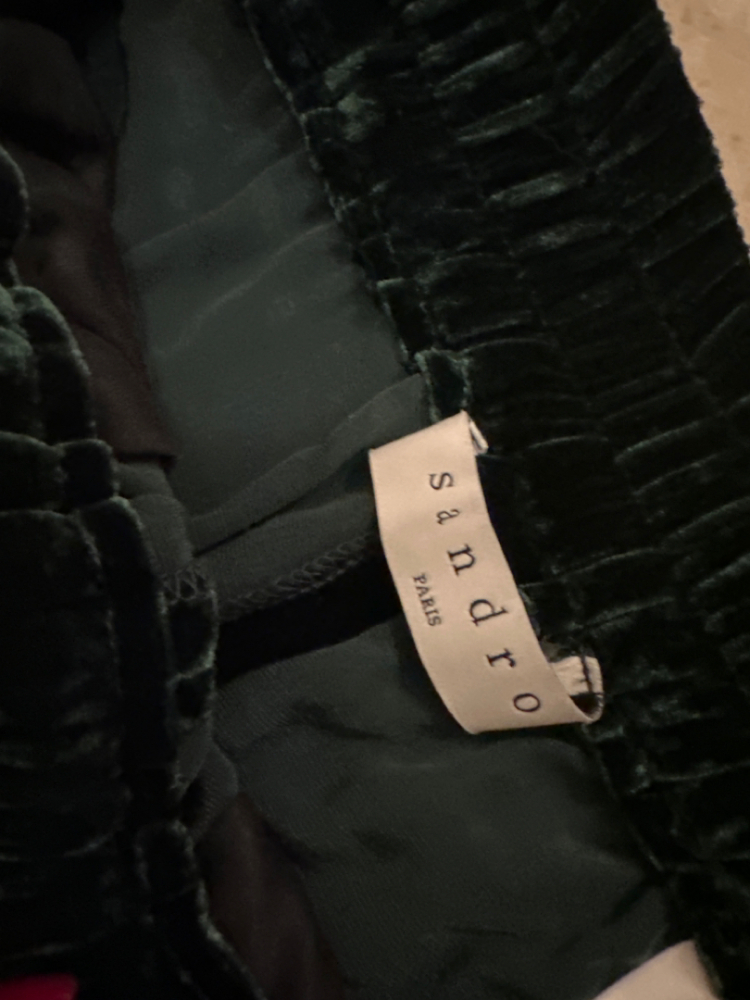 Sandro Jogginghose aus Samt