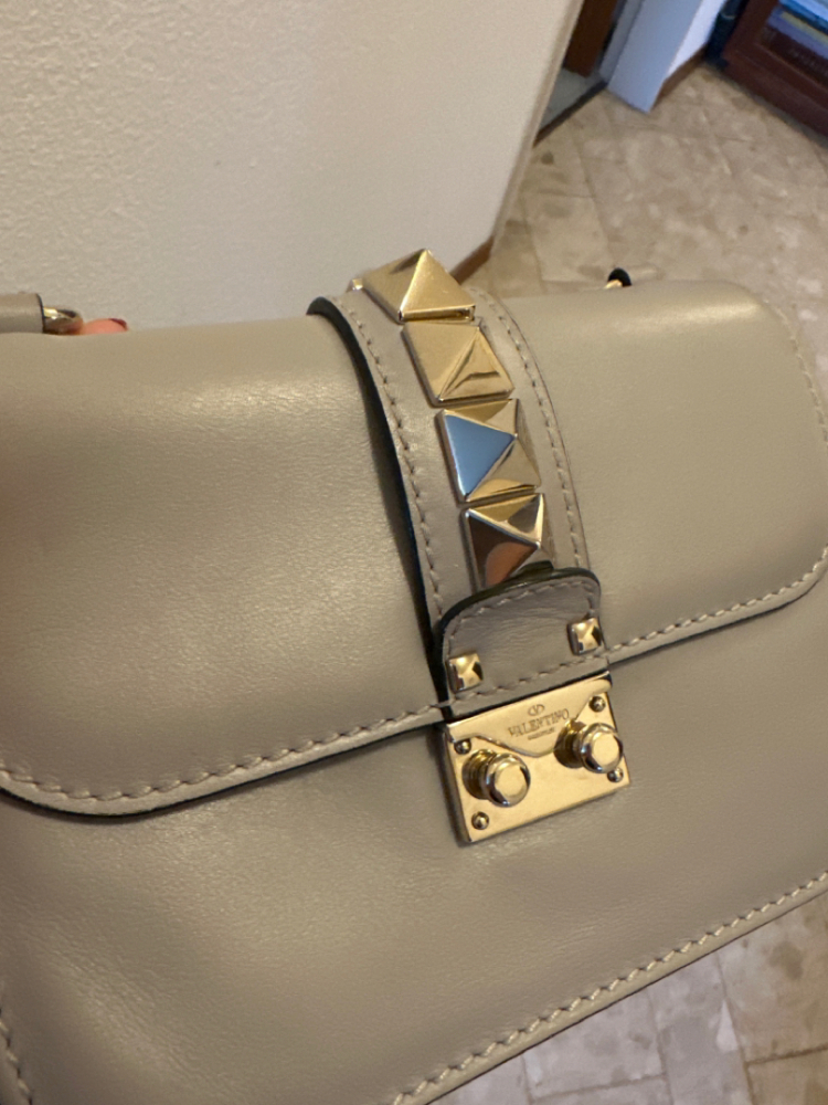 Valentino Small rockstud flap