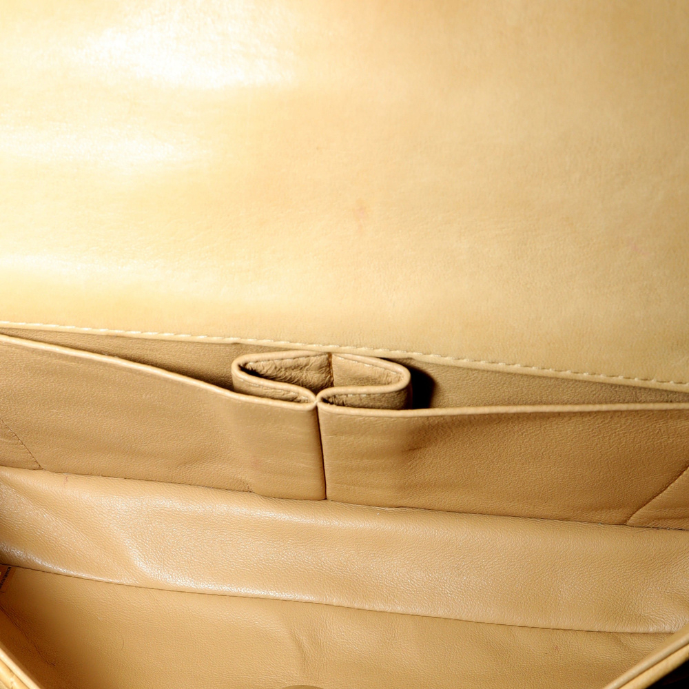 Chanel East West Flap Bag