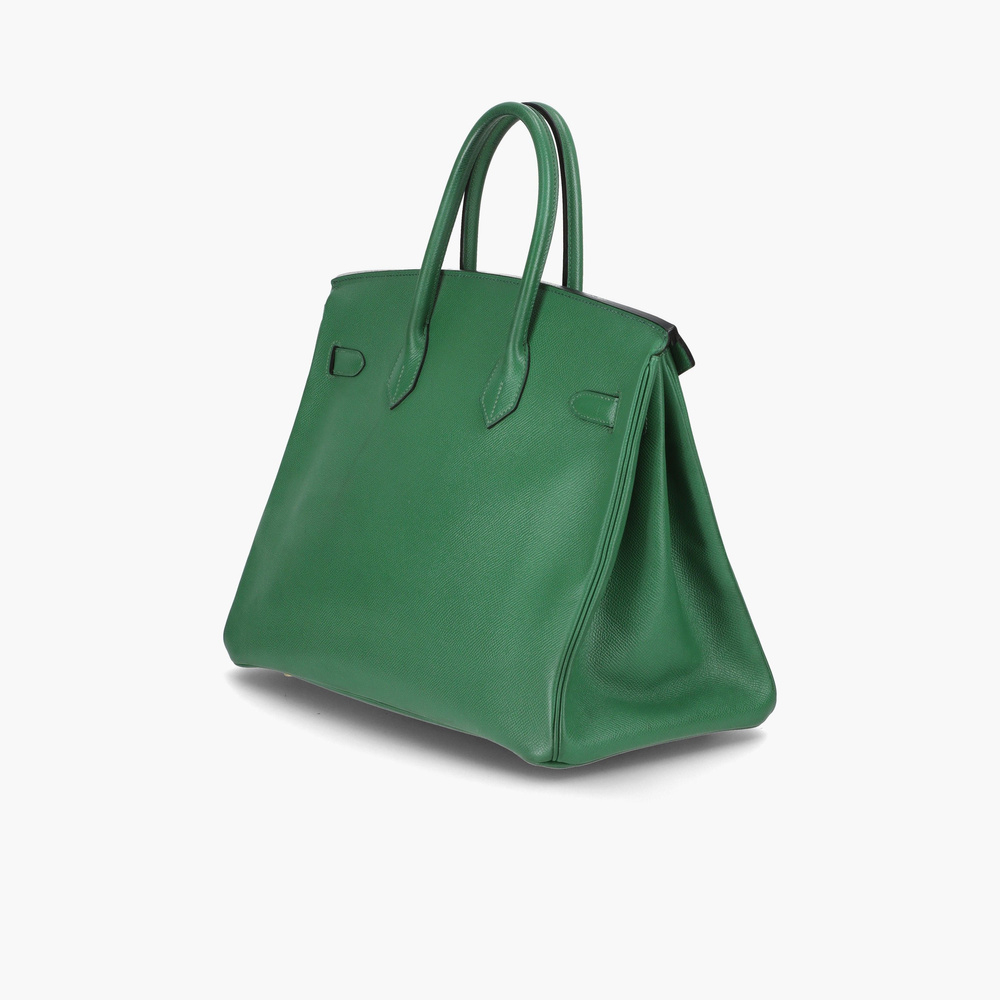 Hermès Birkin 35 Epsom Vert Bengale Bag