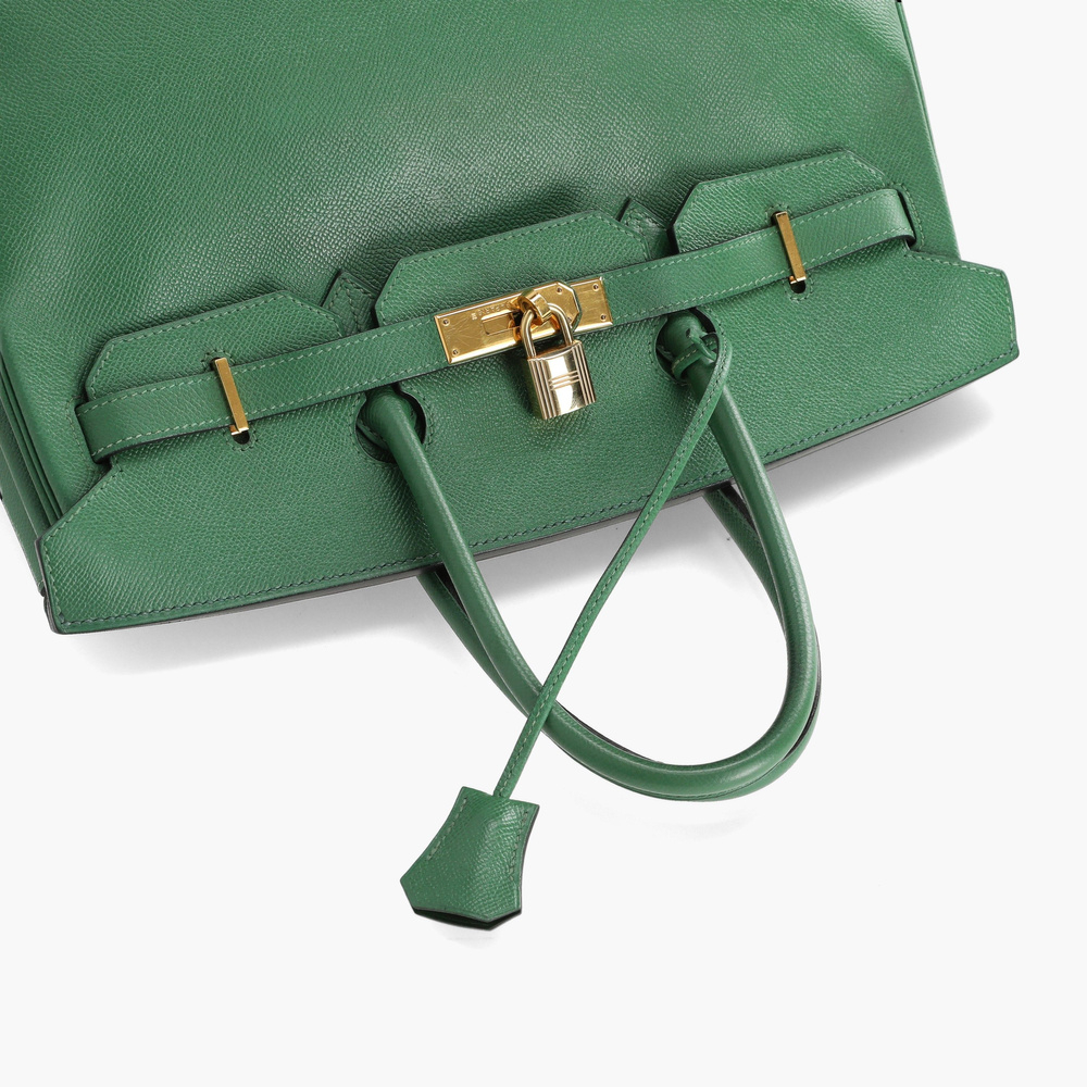 Hermès Birkin 35 Epsom Vert Bengale Bag