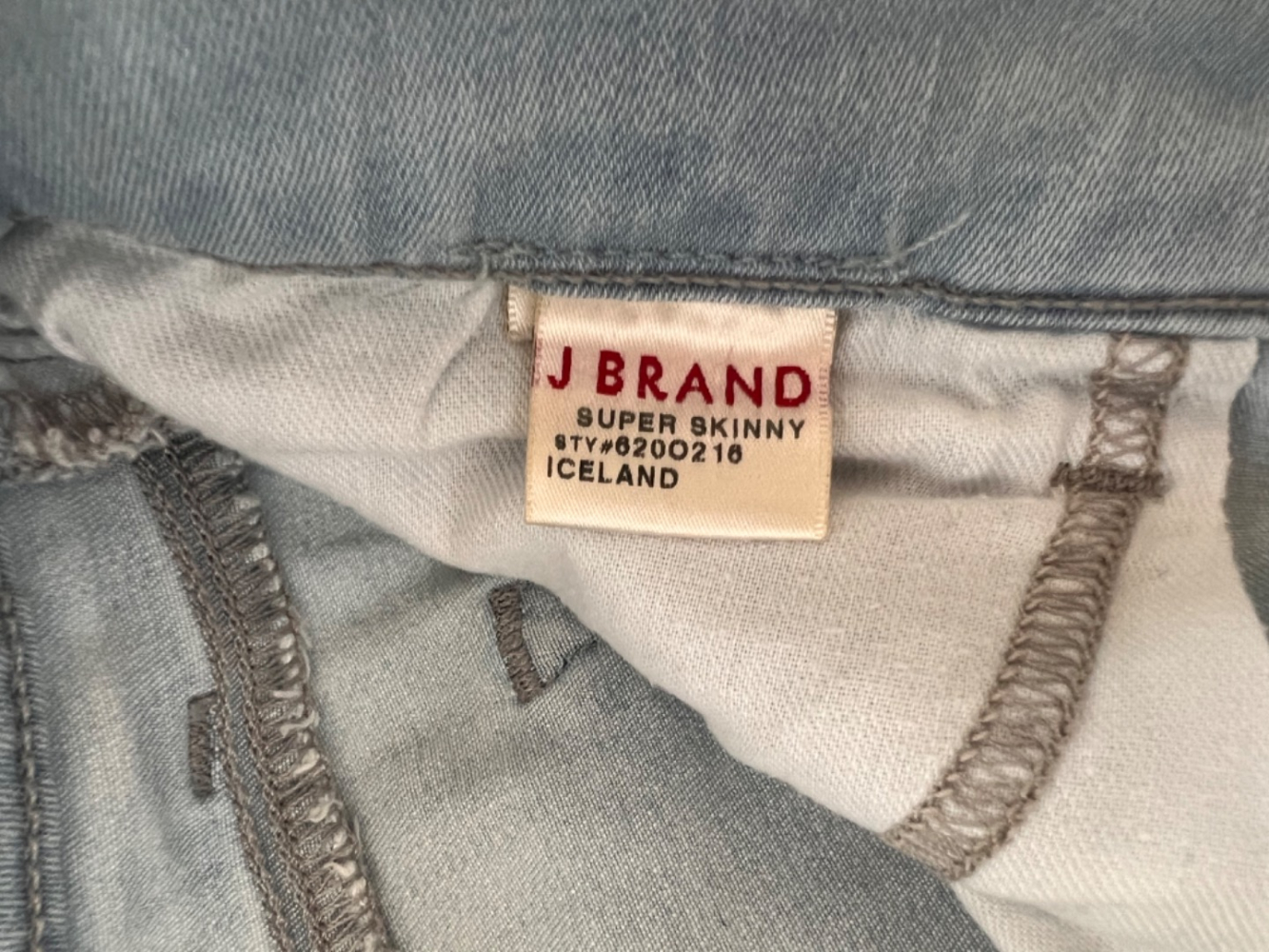 J Brand Super skinny