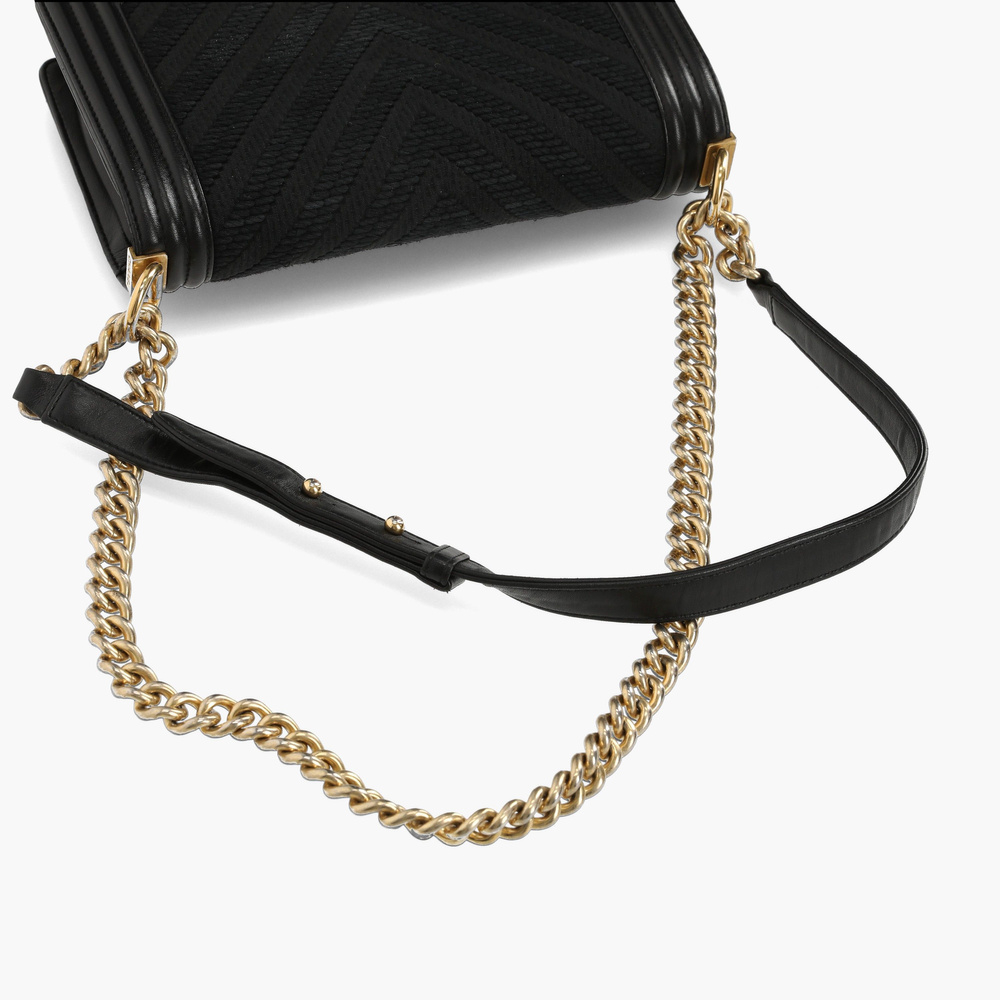 Chanel Medium Chevron Boy Bag