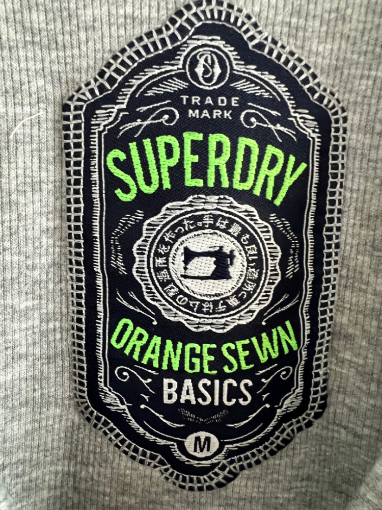 Superdry Orange Sewn Basics