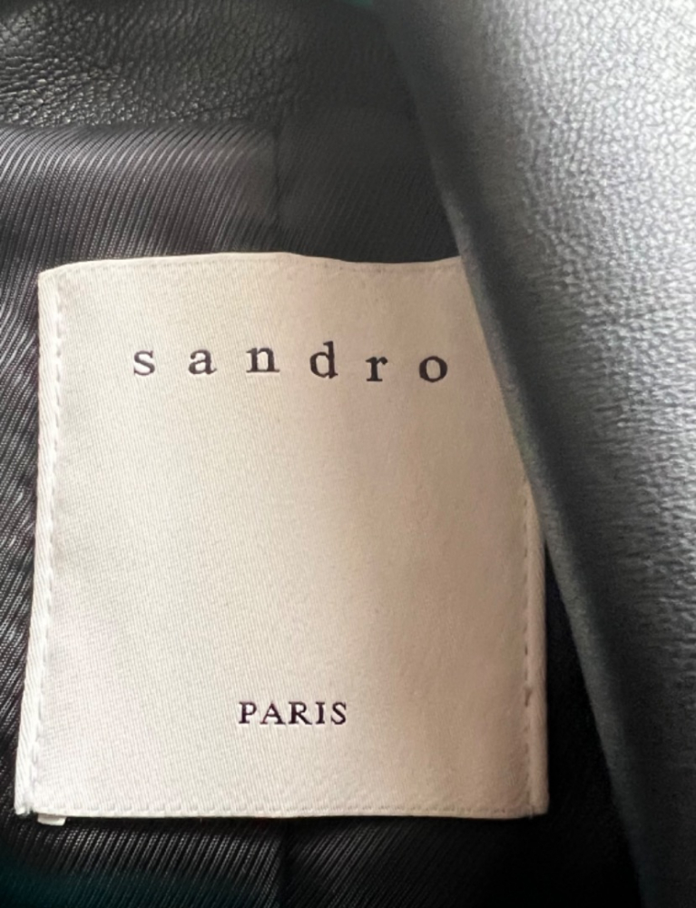 Sandro Structured black jacket