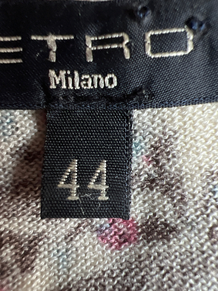 Etro Pull à fleurs emblématique