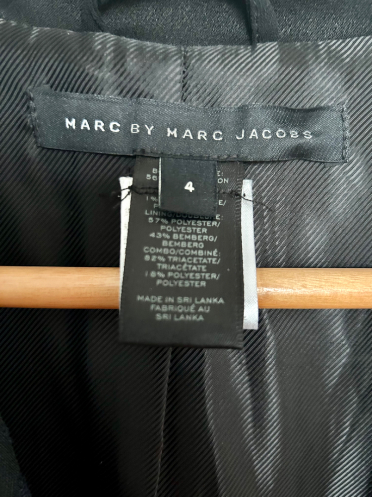 Marc by Marc Jacobs Black Multi Blazer