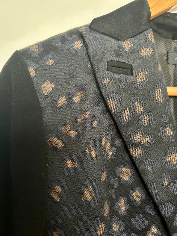 Marc by Marc Jacobs Black Multi Blazer