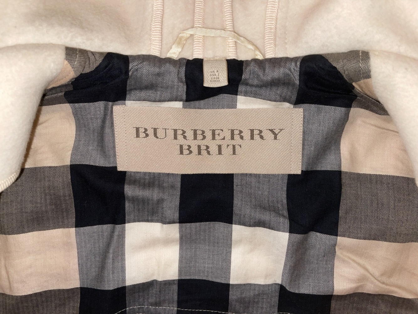 Burberry Brit Duffle Coat Kurz