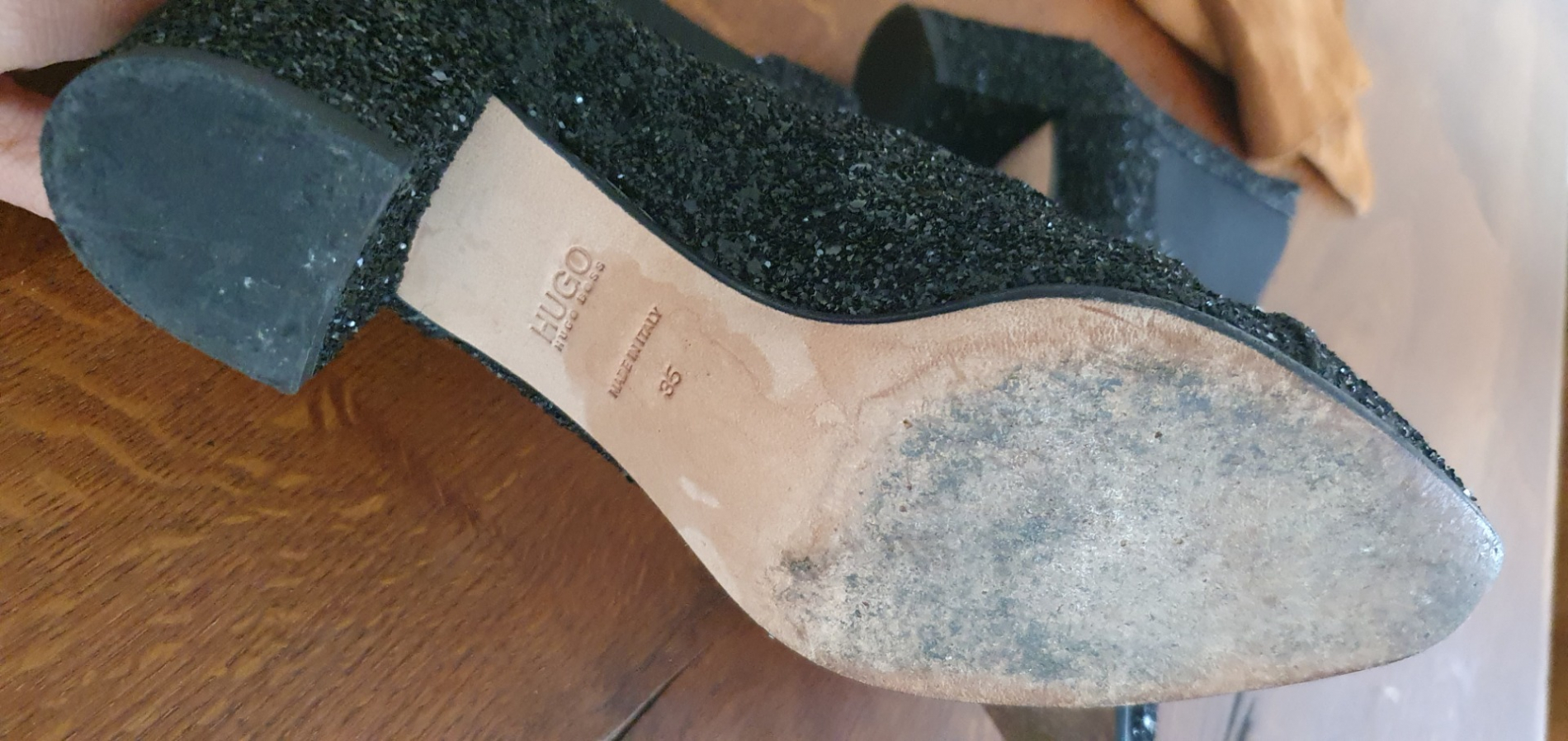 Hugo Boss Sequin botinne