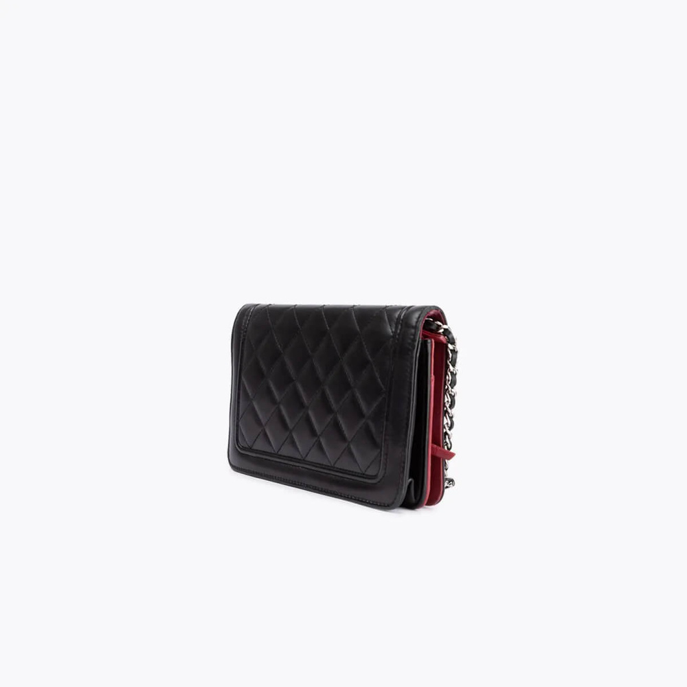 Chanel Quilted Large Wallet On Chain