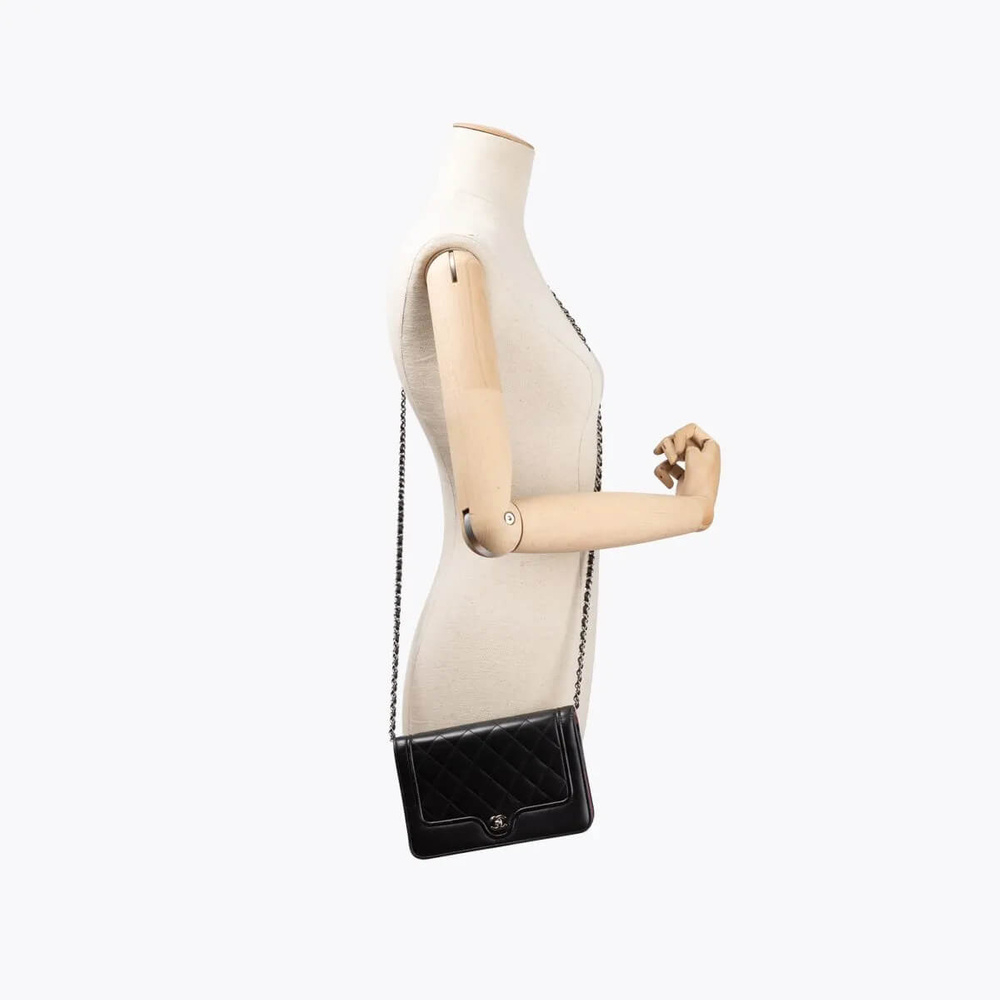 Chanel Quilted Large Wallet On Chain