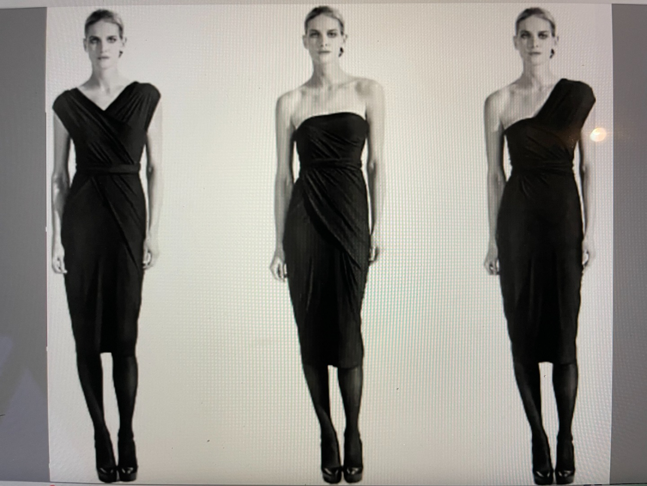 Donna Karan la luxueuse robe à l'infini d'Erika est une véritable réussite !