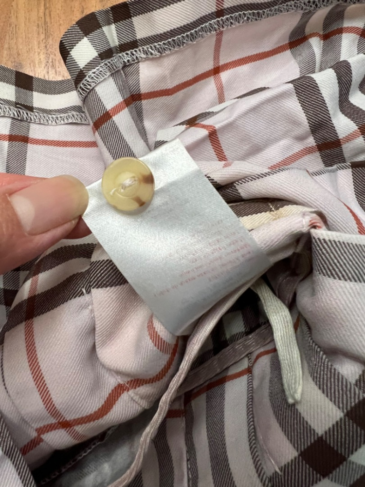 Burberry Plissee-Rock