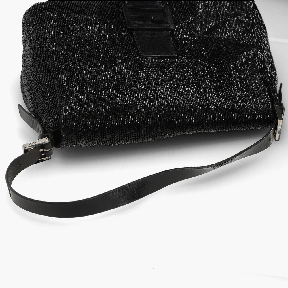 Fendi Beads Mama Baguette Shoulder Bag