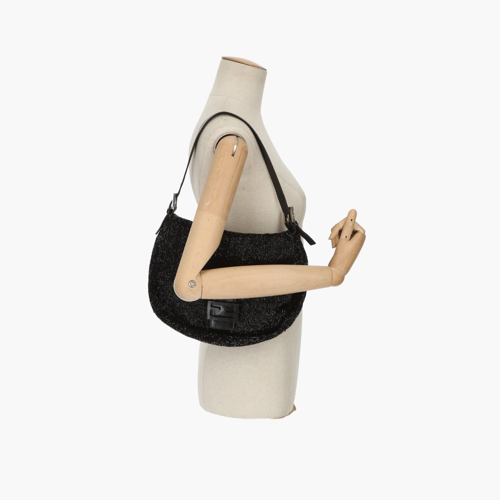 Fendi Beads Mama Baguette Shoulder Bag