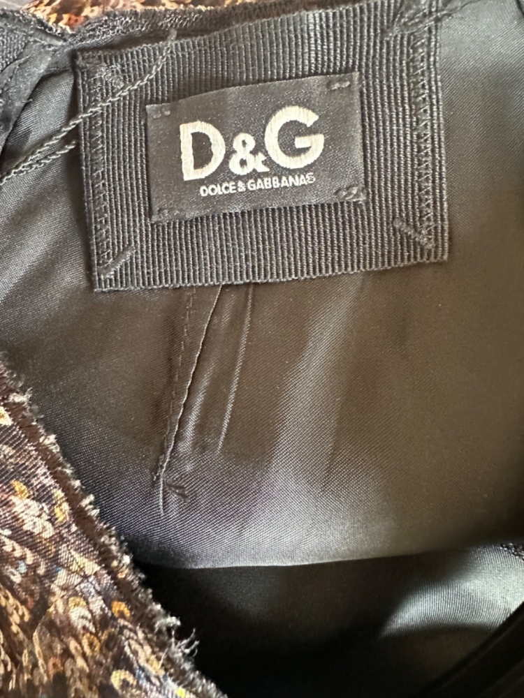 Dolce&Gabbana Schönes Kleid mit Sequin-Effekt