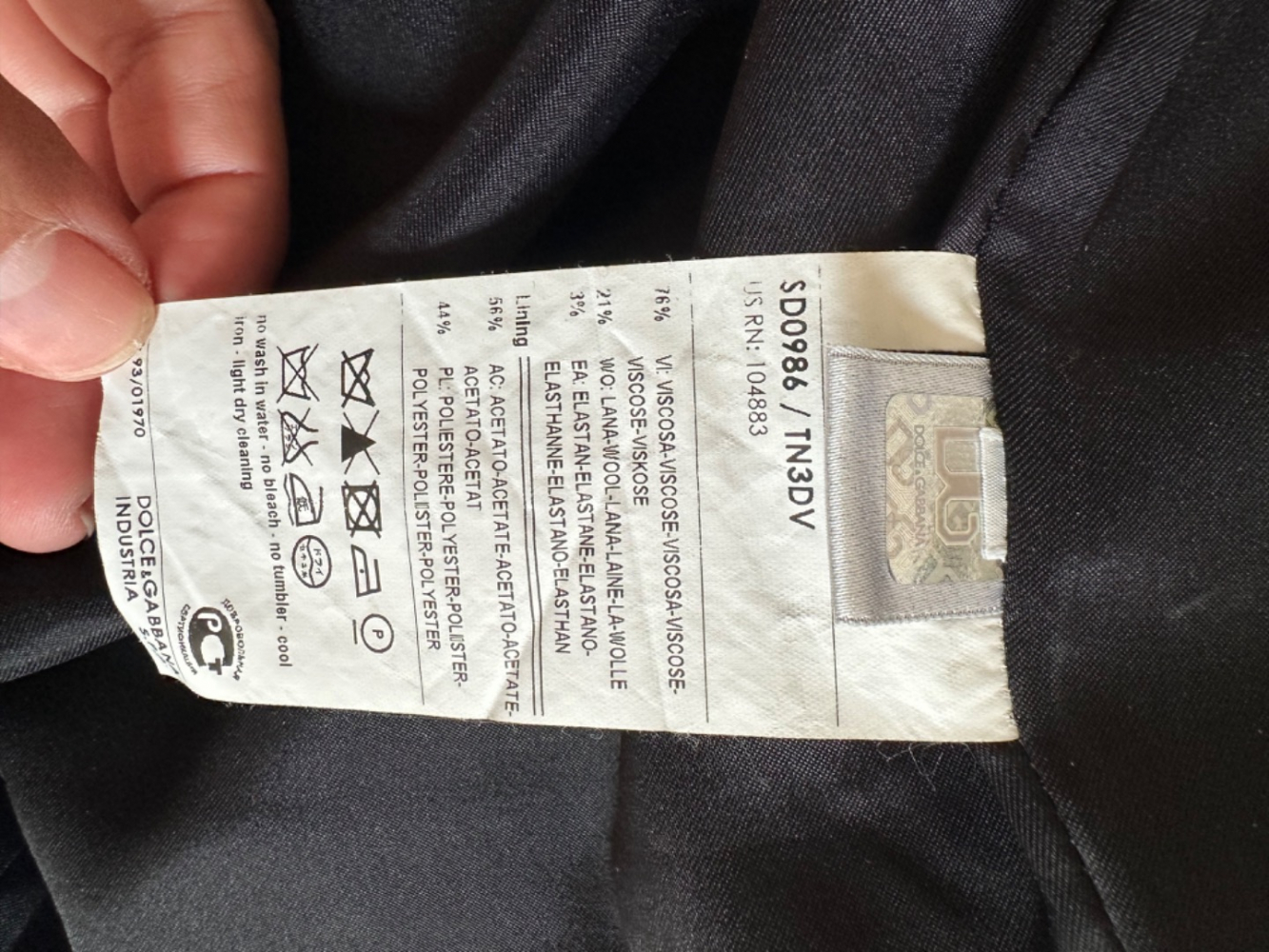 Dolce&Gabbana Kleid mit schönem Ausschnitt