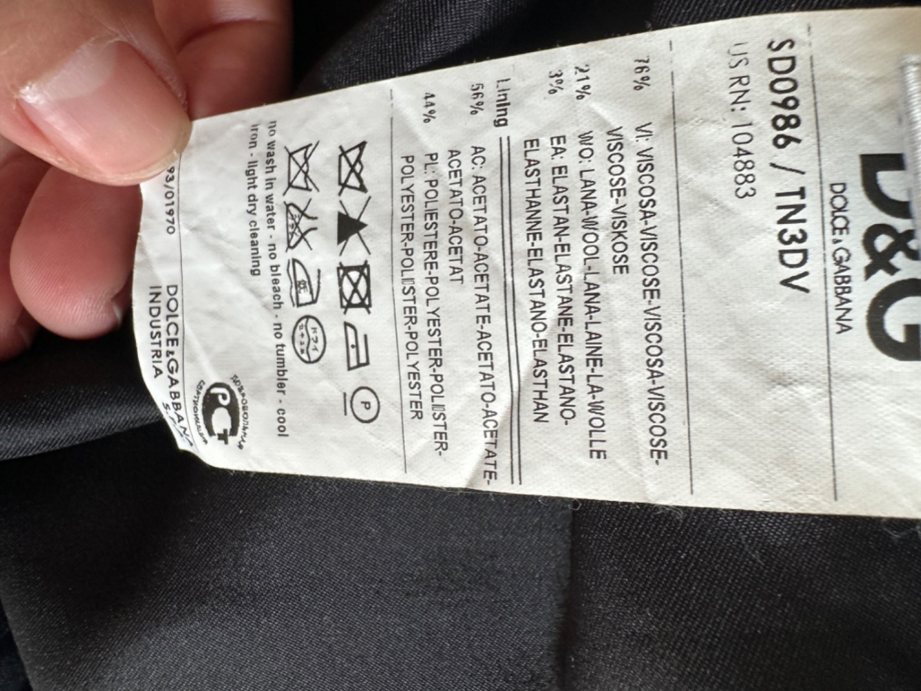 Dolce&Gabbana Kleid mit schönem Ausschnitt