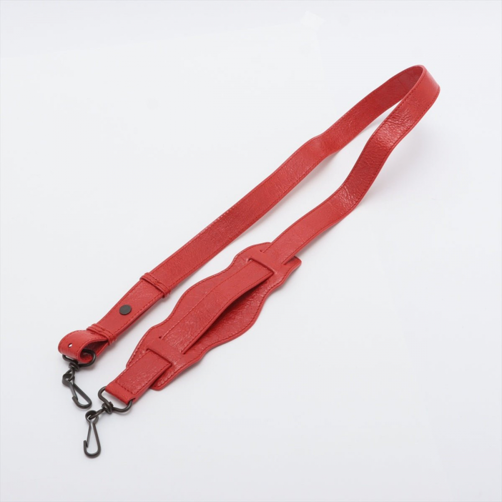 Balenciaga Classic Mini City 2way Red Leather