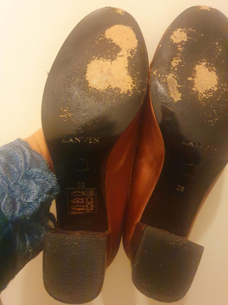 Lanvin Spangenschuhe in Babypopo-Manier