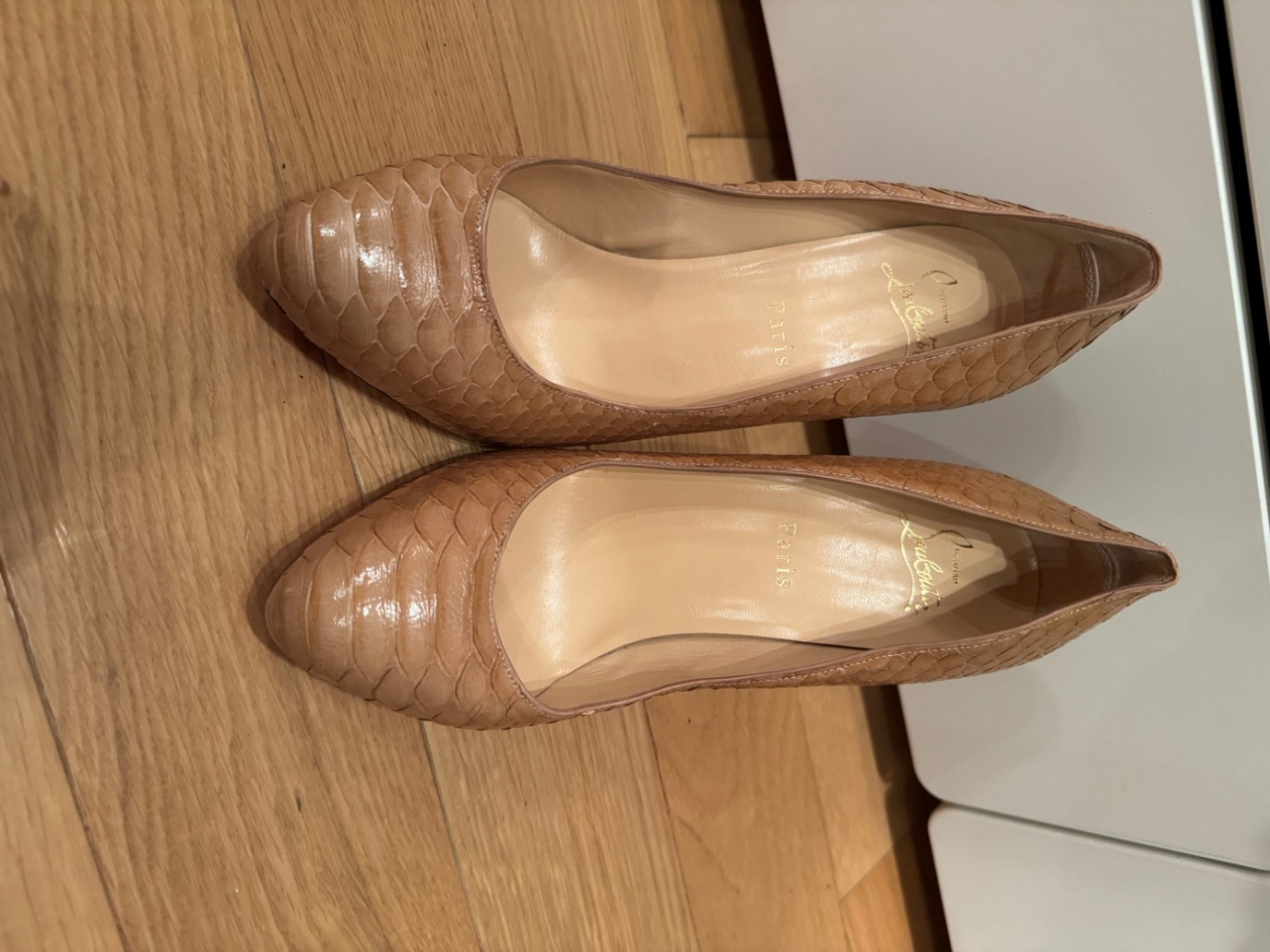 Christian Louboutin Escarpin neuf python