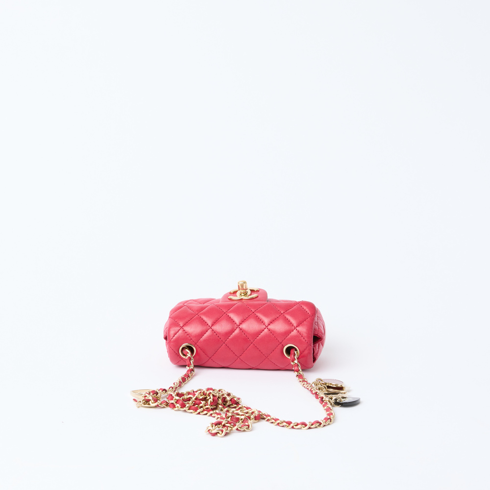 Chanel Mini Valentine Charms Flap Bag