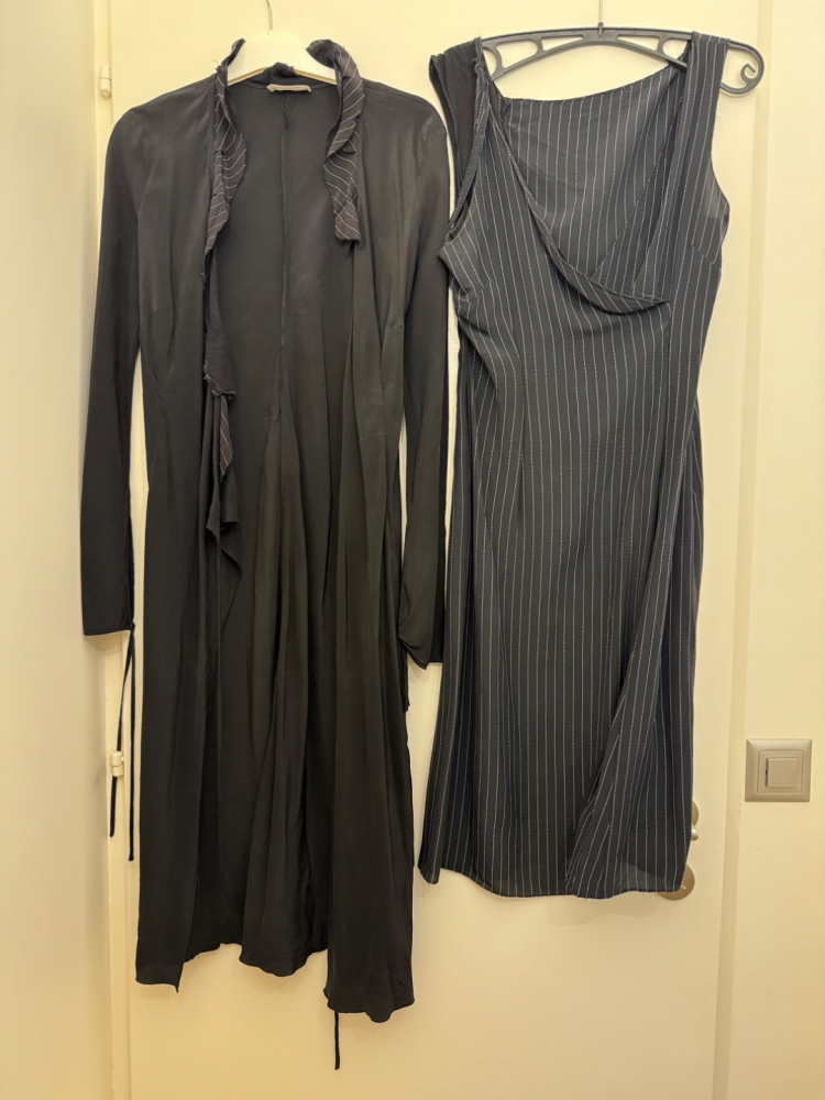 Alberta Ferretti Dress and long cardigan set