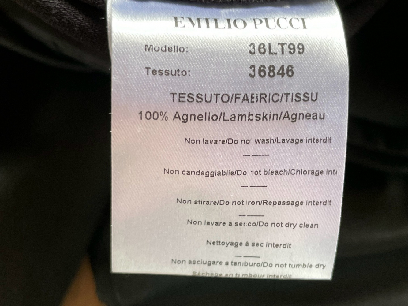 Emilio Pucci ( please only use PUCCI ) Schlank und sexy: Hüftbetonte schwarze Lederleggings von Emilio Pucci!