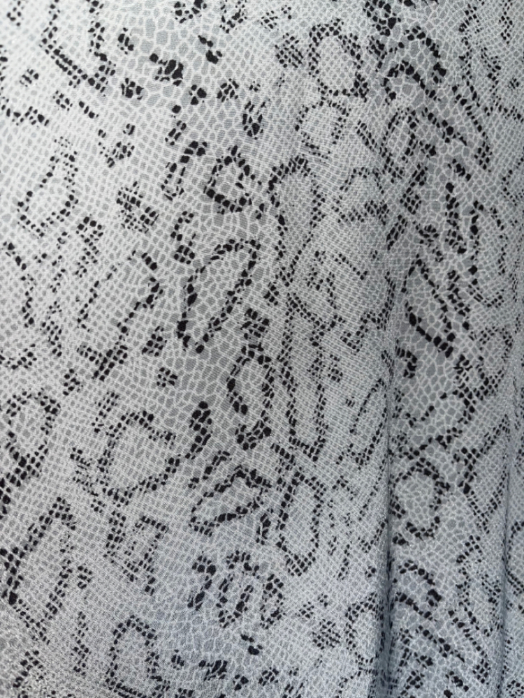 Joie Silk snake-print blouse