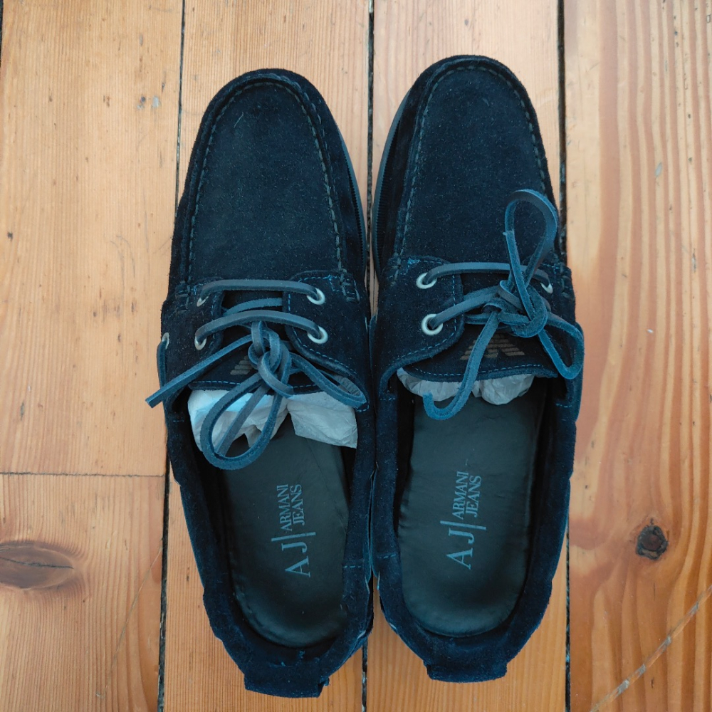 Armani Jeans Mocassins bateau