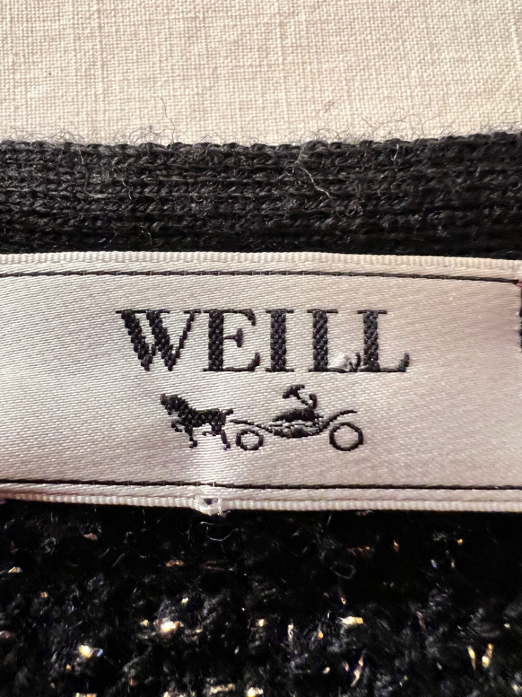 Weill Veste vintage étincelante