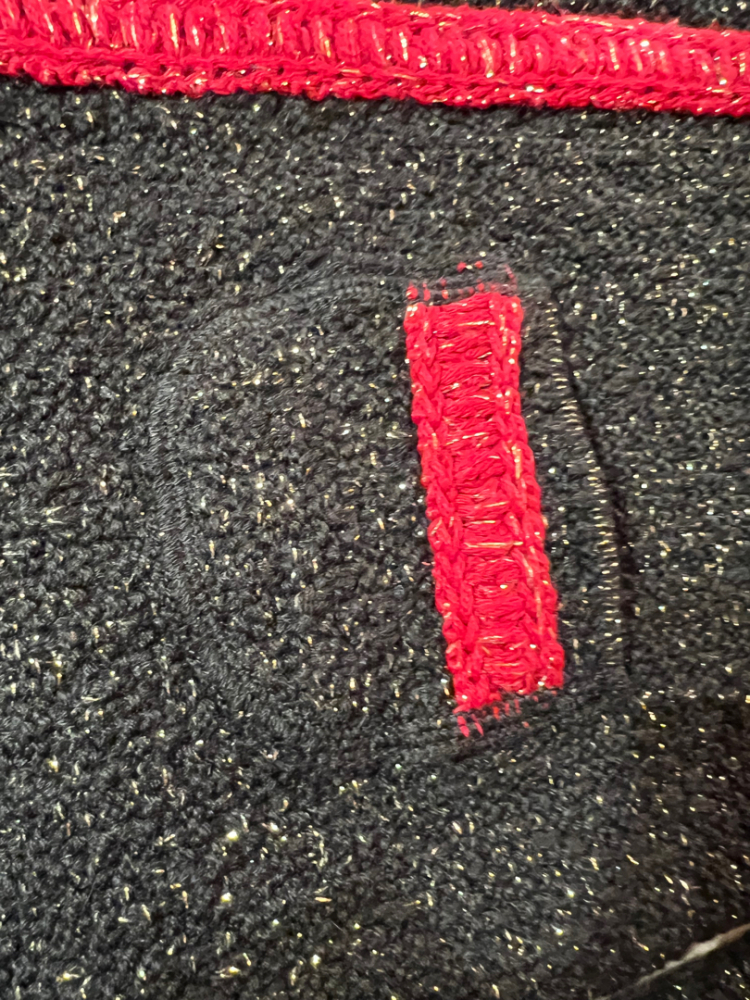 Weill Veste vintage étincelante