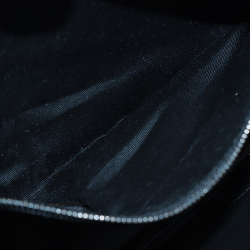 Saint Laurent Niki Medium Leather Chain Shoulder Bag Black