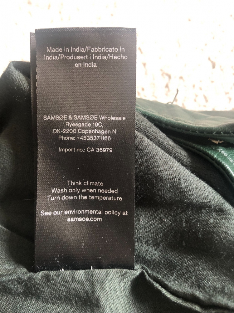 Samsoe & Samsoe Samsoe Samsoe Pantalon en cuir