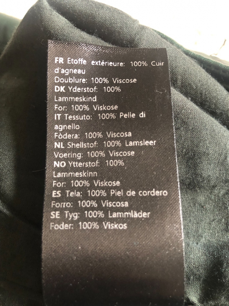 Samsoe & Samsoe Samsoe Samsoe Pantalon en cuir