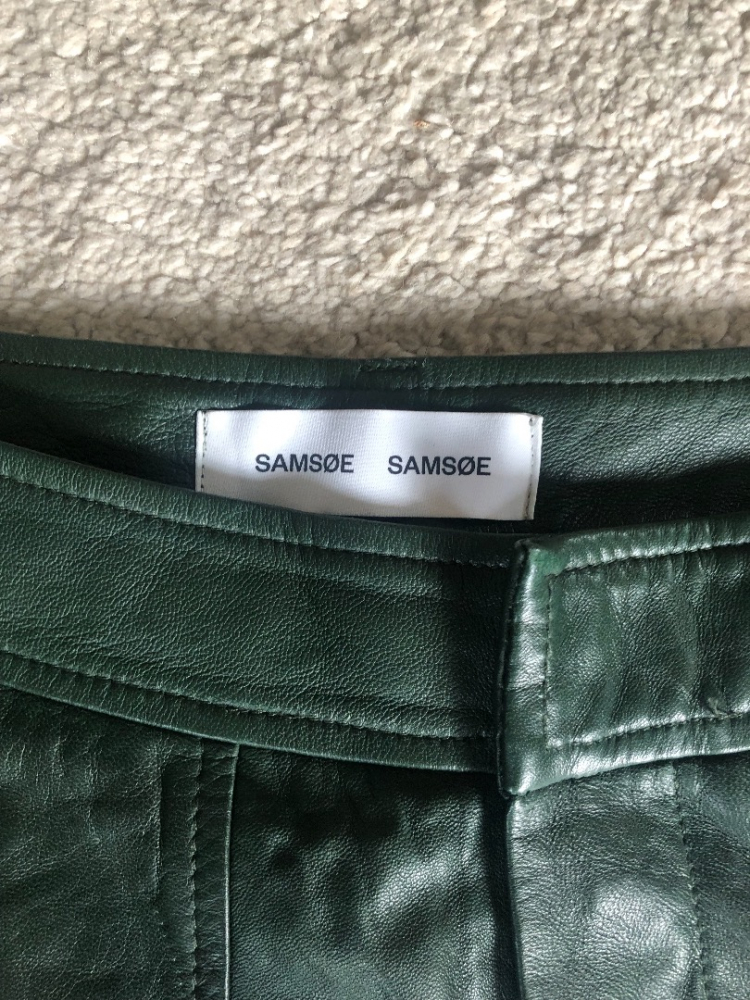 Samsoe & Samsoe Samsoe Samsoe Pantalon en cuir