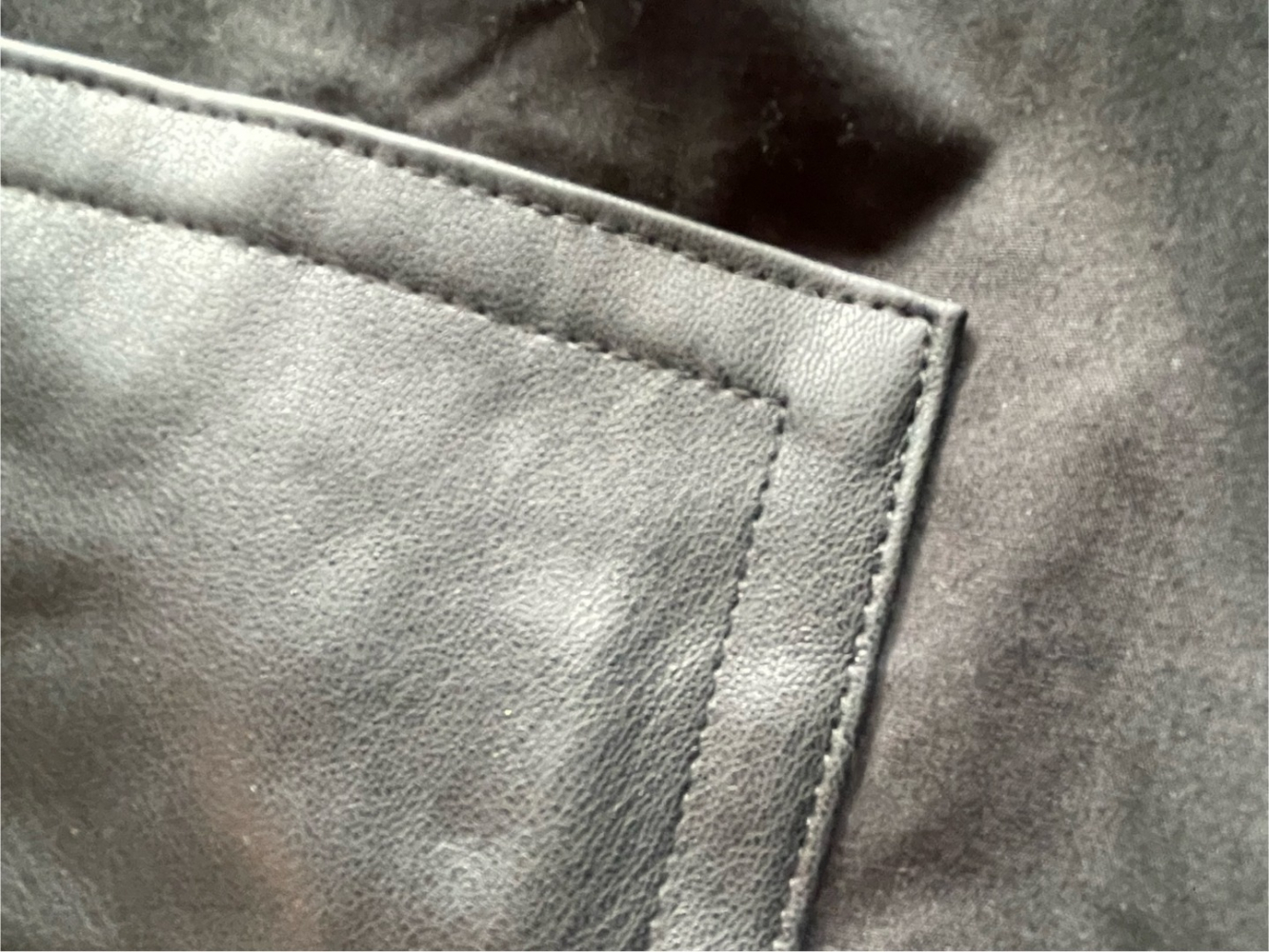 Yigal Azrouel Pantalon en sac de papier avec patches en cuir