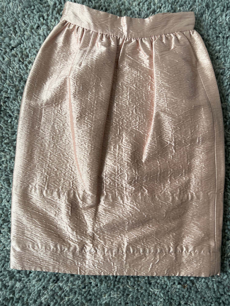 Prada Rosa Rock aus Wolle und Seide